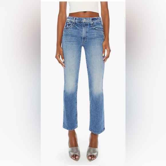 MOTHER Denim - Mother The Inside Flood Metal Denim